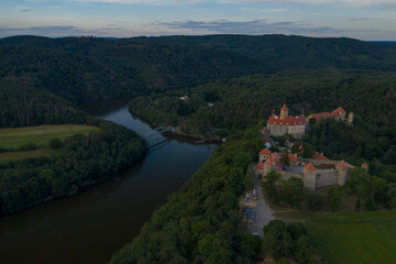 Fototapeta na wymiar Czech Republic Brno beautiful aerial views