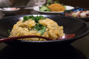 ネギ卵チャーハン