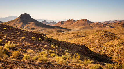 Rugged desert landscape near Oatman Arizona © Juliana Swenson