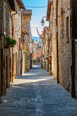 Gubbio, a medieval town in Umbria (Italy)