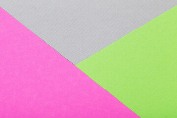 background from colored sheets of cardboard top view