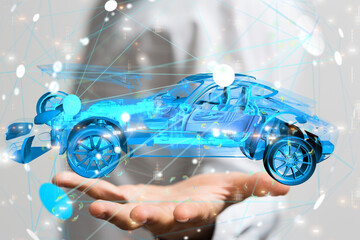 automobil car digital concept transport