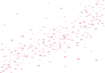 桜の背景素材イラスト