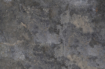 Texture of old gray concrete wall for background