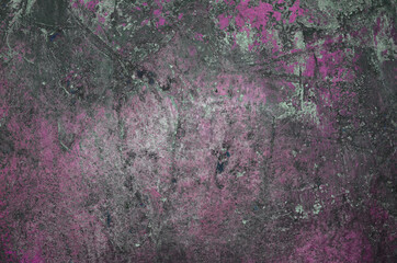 Texture of old gray concrete wall for background