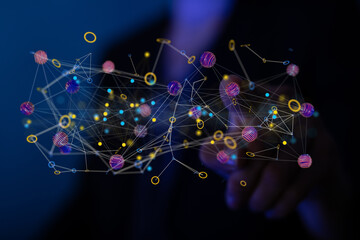 organization chart team concept networking