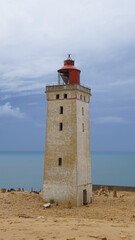 Fototapeta na wymiar Rugbjerg Knude fyr lighthouse
