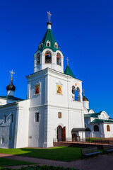 Pokrovsky temple of Transfiguration monastery in Murom, Russia
