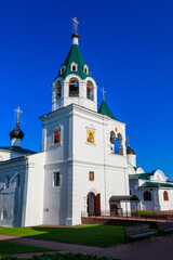 Pokrovsky temple of Transfiguration monastery in Murom, Russia