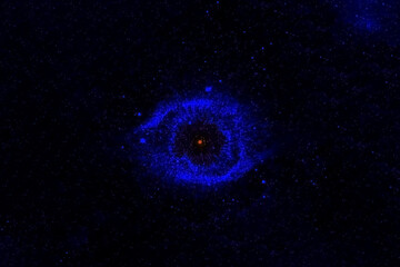 Galaxy of unusual shape. Elements of this image were furnished by NASA.