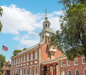 Obraz premium Independence Hall (Pennsylvania State House) Philadelphia Pennsylvania USA