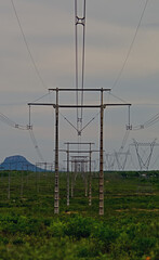 high voltage power transmission lines