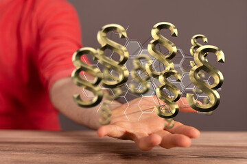 Symbol of Law and Justice - Paragraph / section sign - 3D Rendering