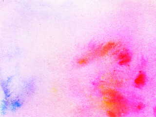Hand painted watercolor abstract watercolor background, vector illustration