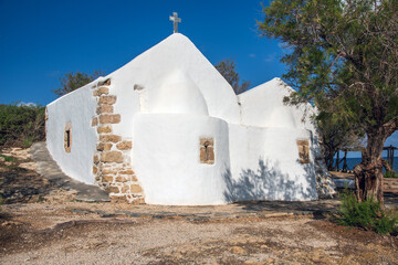 Church St. George Sarandaris on Cape Sarandaris in Crete