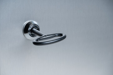 Llave en cerradura acero inoxidable