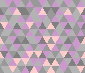 Abstract colorful seamless polygonal pattern