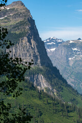 Glacier National Park in Montana.
