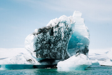 Iceberg in Jokulsarlon Lagoon