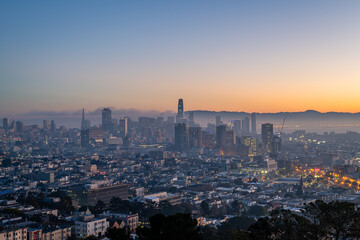 Corona Heights Park at Sunrise © Chris