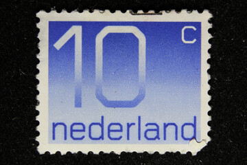 Isolated Holland Stamp