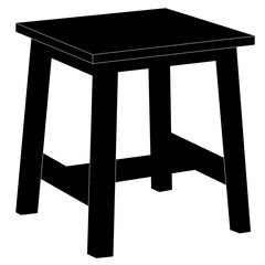 3d render of a chair