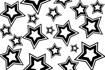 Seamless star pattern