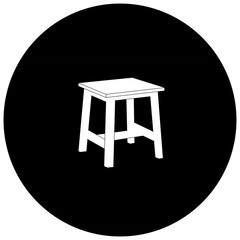 black and white icon