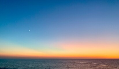 Obraz premium sunset on the sea