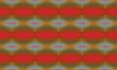 Seamless vector pattern. Background for decor or ethnic Mexican fabric pattern with colorful stripes. Can be used for ceramic tiles, wallpapers, linoleum, textiles.