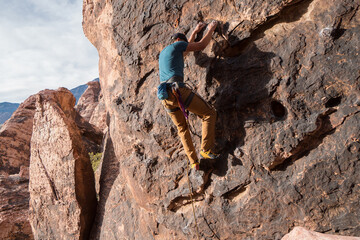 Rock Climbing Red Rock