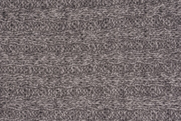 The texture of the knitted fabric
