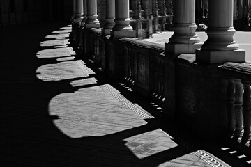 Pra&ccedil;a de Espanha - Sevilha, Espanha/Plaza de Espa&ntilde;a - Sevilla, Espa&ntilde;a