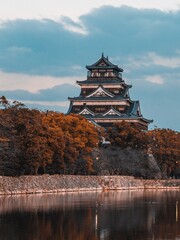 Hiroshima Castle- Phone wallpaper