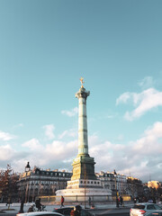 Fototapeta na wymiar Bastille monument