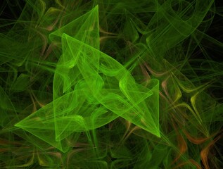 Imaginatory fractal background Image