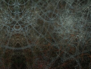 Imaginatory fractal background Image