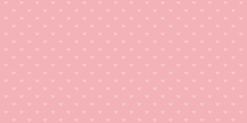 pink background with hearts vector illustration EPS10