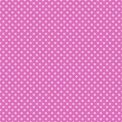 Vector seamless pattern. Bright pink background with light dots