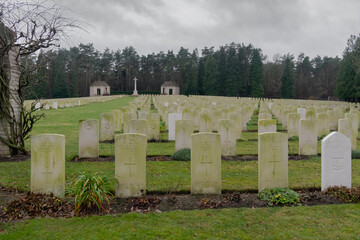 BECKLINGEN WAR CEMETERY Second World War
Friedhof f&uuml;r die Soldaten aus dem 2. Weltkrieg