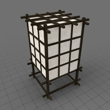 Shoji lamp 1