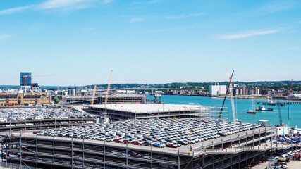 Beautiful landscape of the city of Southampton, England