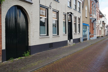 Fototapeta premium narrow street in the city
