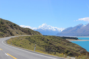 Fototapeta premium road in mountains