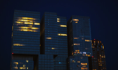 Amazing architecture of Rotterdam, Netherlands, taken on 01.06.2017