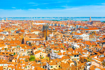 Beautiful panoramic landscape of San Marco