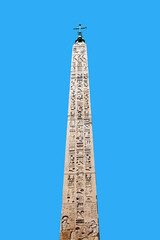 Flaminio Egyptian Obelisk in Piazza del Popolo