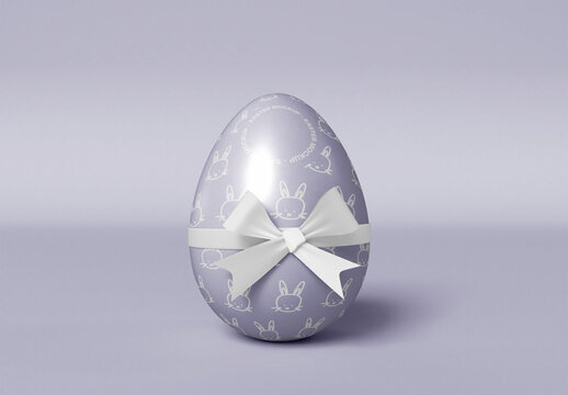 Easter Egg Mockup