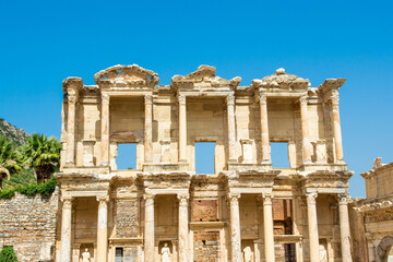 Fototapeta premium Ruins of an ancient Greek city Ephesus, Turkey
