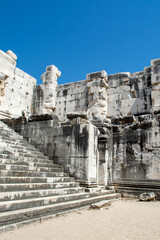 Ruins of the Temple of Apollo in Didim, Turkey